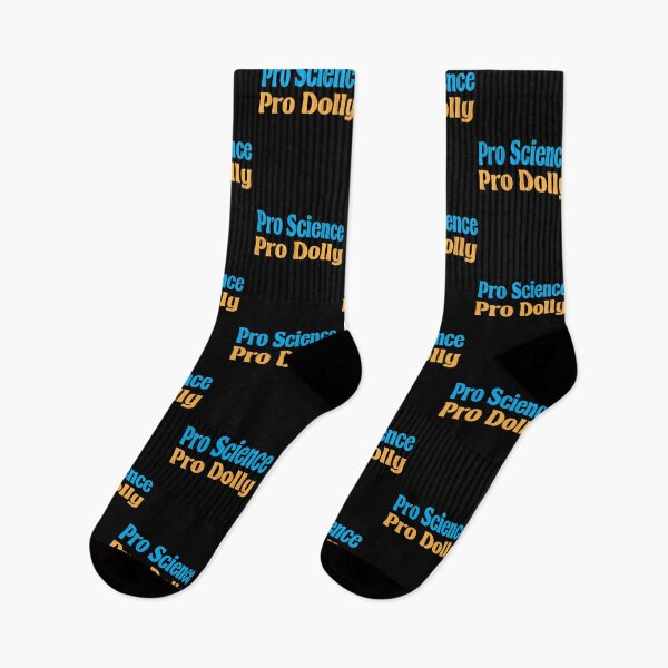 Item preview, pro science pro dolly blue yellow  designed and sold by LAST WEEK'S STOLEN AESTHETICS.