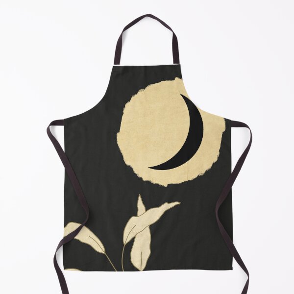 Item preview, Night moon and leaves designed and sold by MarsPrints.