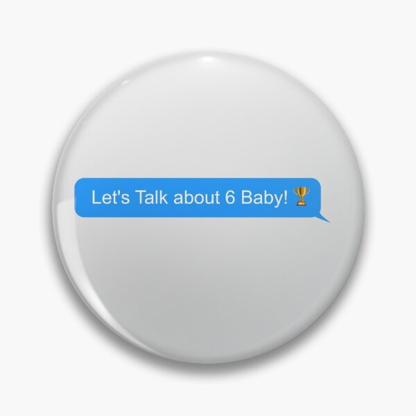 Item preview, Let's Talk About 6 Baby - Liverpool FC designed and sold by Stalking Kopites.