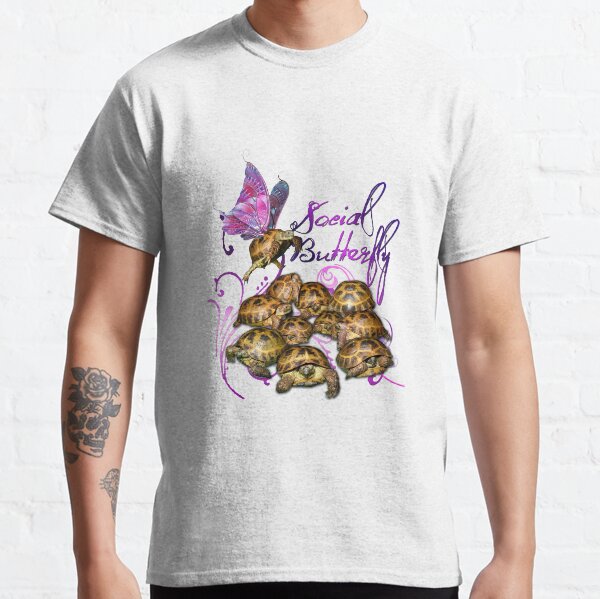 Tortoise Butterflies - Social Butterfly Classic T-Shirt