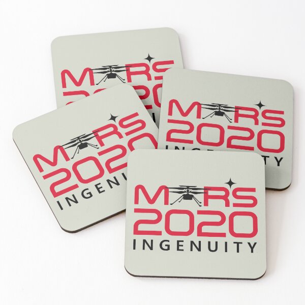 Item preview, Mars 2020 star Ingenuity Perseverance (black) designed and sold by SolidEarthArt.