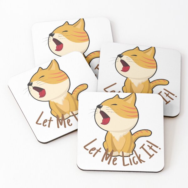 Item preview, Let Me Lick | Cute Cat designed and sold by KeleCo.