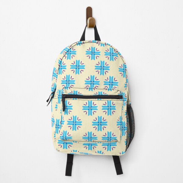 Item preview, cool simple snowflake logo and pattern with nice fresh colors designed and sold by Half Mess.