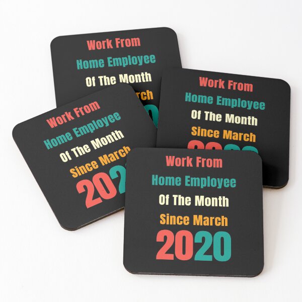 Item preview, Work From Home Employee Of The Month Since March designed and sold by sasijaya.