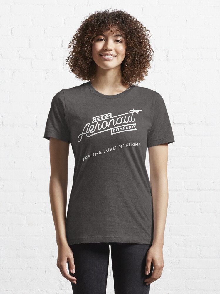 Alternate view of Aeronaut Monoline Logo Essential T-Shirt