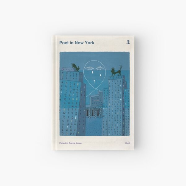Item preview, Poet in New York, Federico García Lorca - Poetry Bookish Gifts  designed and sold by RedHillPrints.