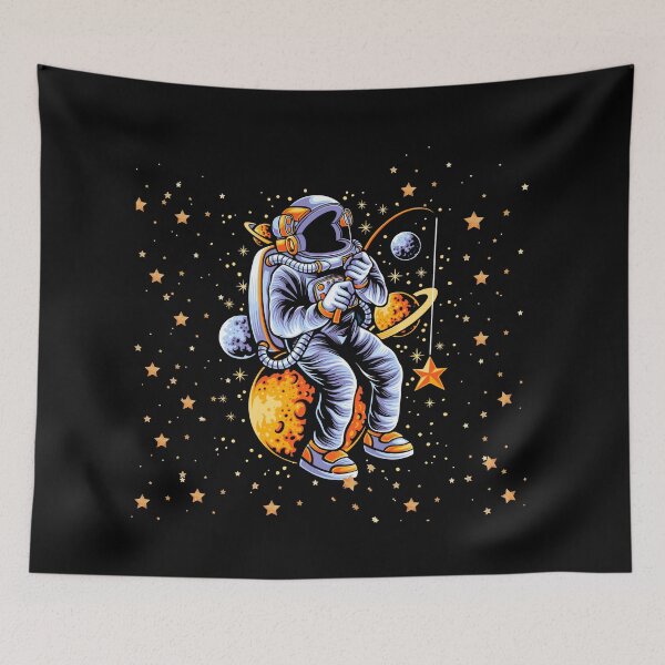 Item preview, astronaut fishig hunter designed and sold by BasheerFajr.