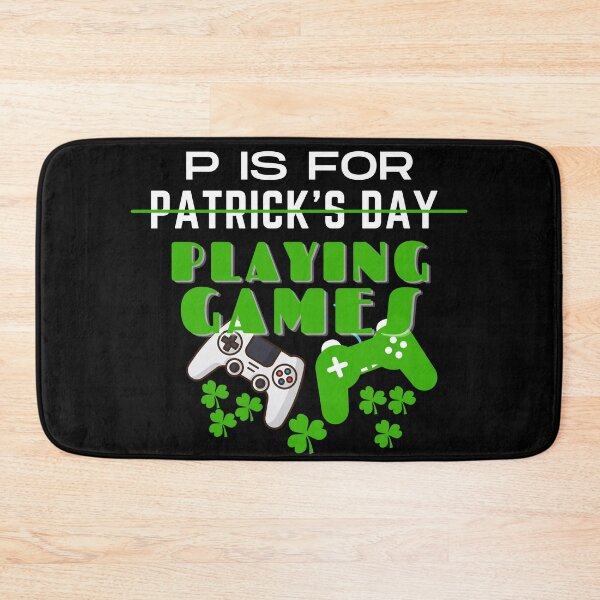 Item preview, P Is For Playing Games St Patricks Day designed and sold by Bend-The-Trendd.