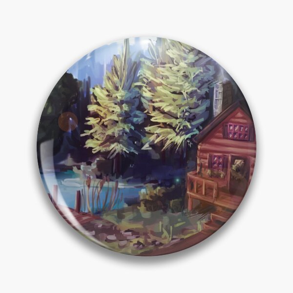 Item preview, Cabin by a Lake designed and sold by emmanorval.
