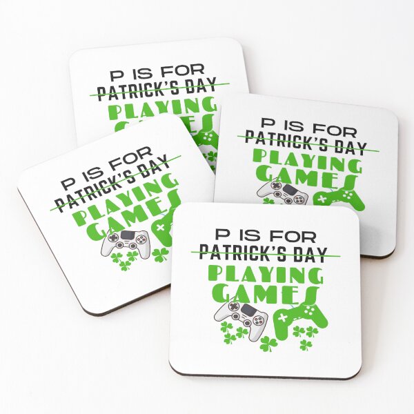 Item preview, P Is For Playing Games St Patricks Day designed and sold by Bend-The-Trendd.