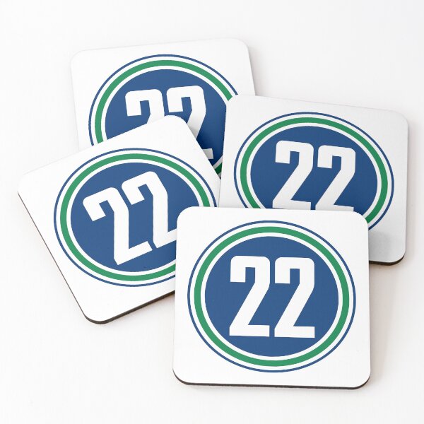 Aperçu de l'œuvre Daniel Sedin Number 22 Jersey Vancouver Canucks Inspired créée et vendue par sportsnumbers.