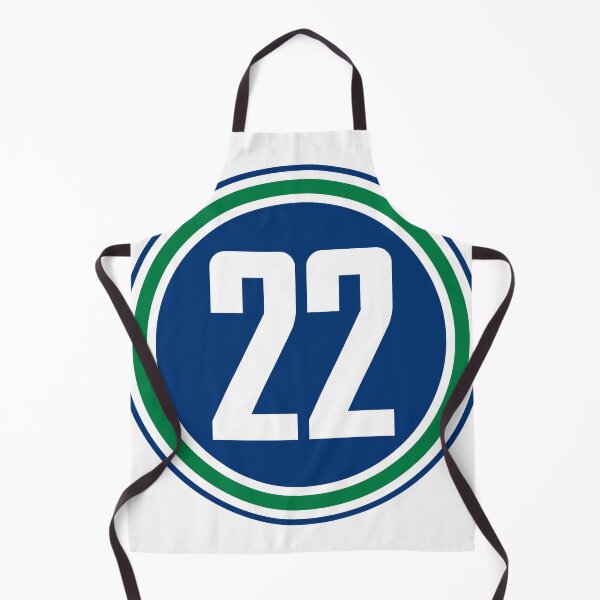 Aperçu de l'œuvre Daniel Sedin Number 22 Jersey Vancouver Canucks Inspired créée et vendue par sportsnumbers.