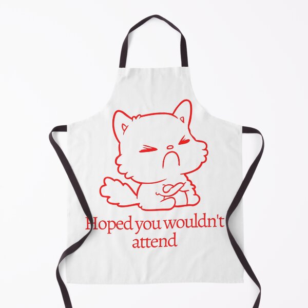 Item preview, Hoped you wouldn't attend | antisocial cat designed and sold by KeleCo.