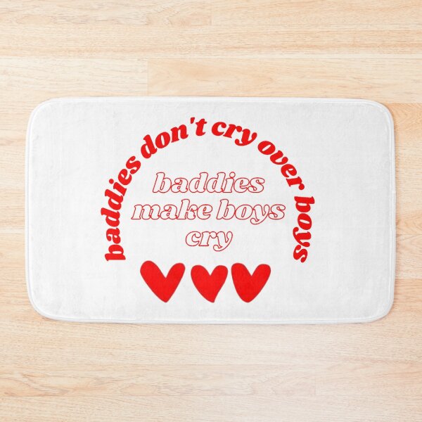 Item preview, Baddies don't cry over boys designed and sold by daphhne.