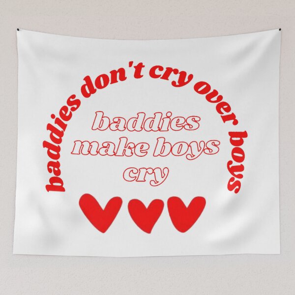 Item preview, Baddies don't cry over boys designed and sold by daphhne.