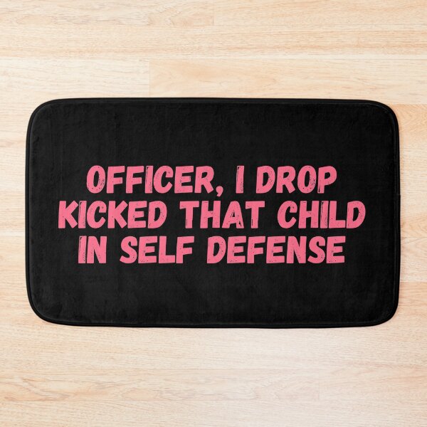 Item preview, Officer I drop kicked that child In self defense, technoblade funny quote designed and sold by ds-4.