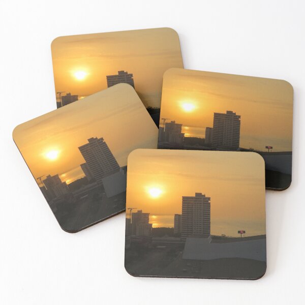 Item preview, Panama Harbor, sunset, sunrise, Casco Viejo, Panama City, Panama designed and sold by StrongJourneys.
