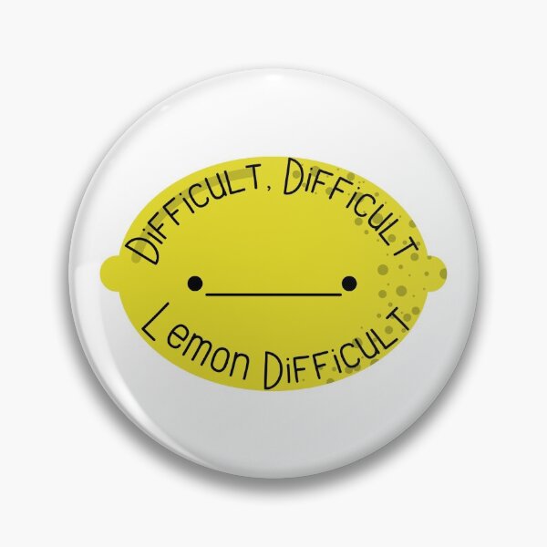 Item preview, Difficult, Difficult Lemon, Difficult designed and sold by lguarillio.