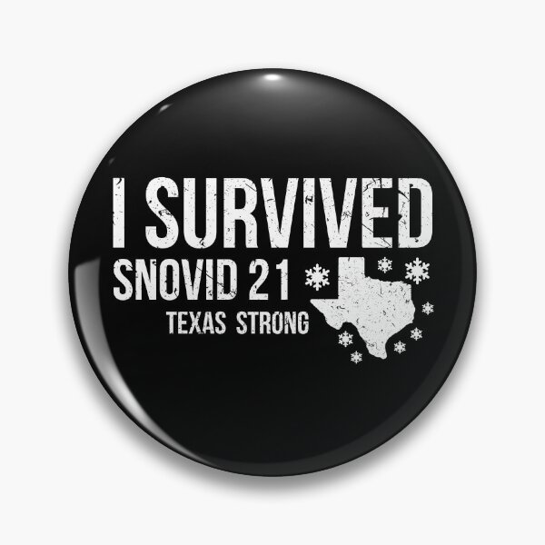 Item preview, I survived snovid 21 TEXAS strong Vintage Retro Design designed and sold by zoubeyrbena.