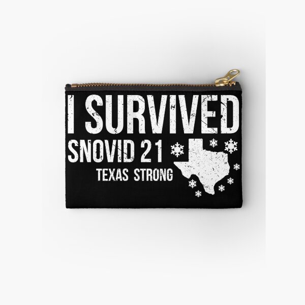 Item preview, I survived snovid 21 TEXAS strong Vintage Retro Design designed and sold by zoubeyrbena.