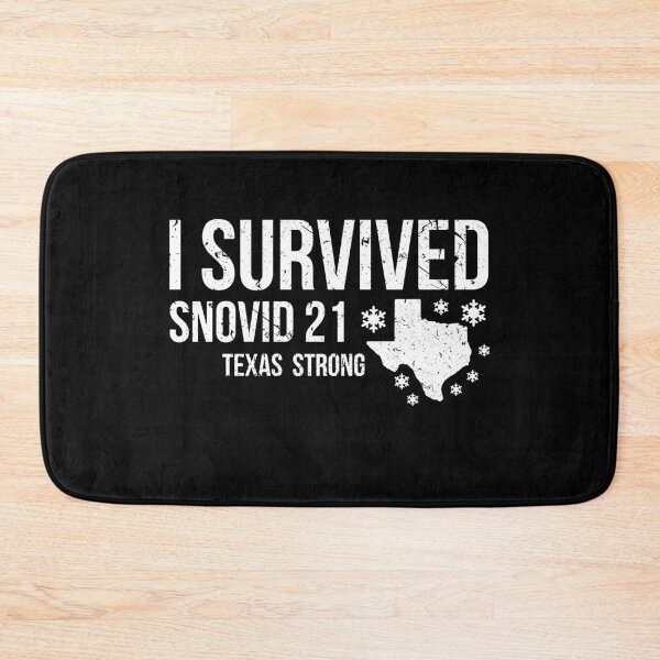 Item preview, I survived snovid 21 TEXAS strong Vintage Retro Design designed and sold by zoubeyrbena.