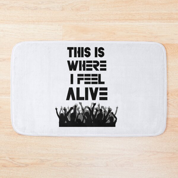 Item preview, This Is Where I Feel Alive T-Shirt | Rave Party Tee  designed and sold by niceb00y.