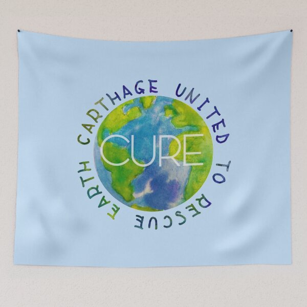 Item preview, Carthage CURE Curved Text designed and sold by artbysydsyd.