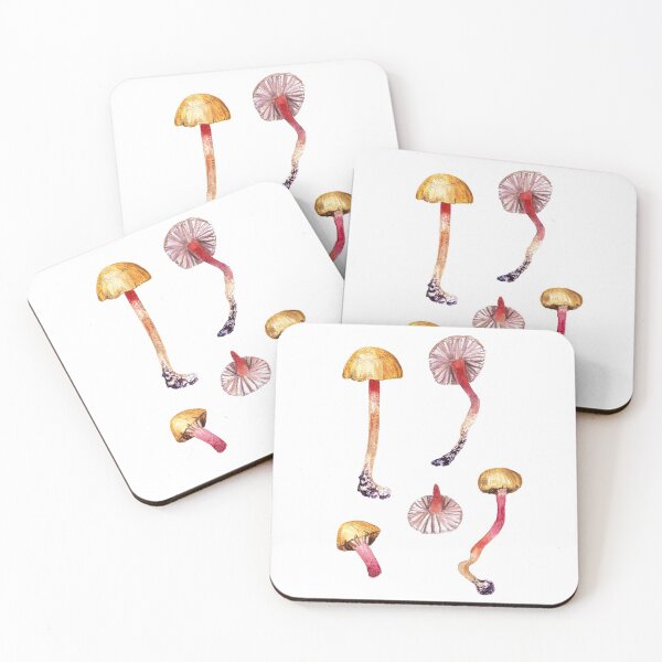 Item preview, Fungi (Hygrocybe striatella) designed and sold by SandraHaro.