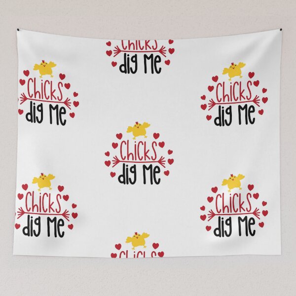 Item preview, Chicks Dig Me designed and sold by SportyDogShop.