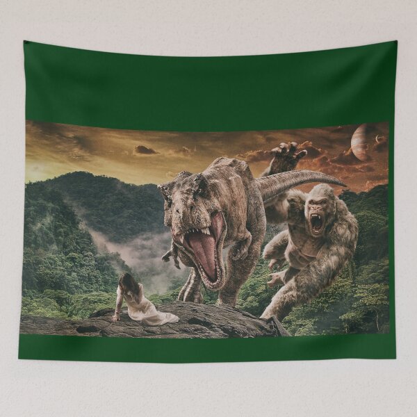 Item preview, Danger On Prehistoric Island designed and sold by TeesbyGinyard.