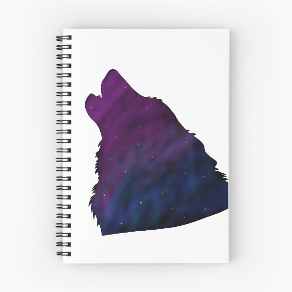 Item preview, Blue and Purple Galaxy Digital Wolf designed and sold by Marinas-arts.