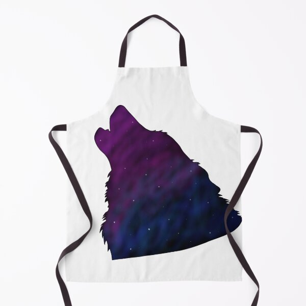 Item preview, Blue and Purple Galaxy Digital Wolf designed and sold by Marinas-arts.