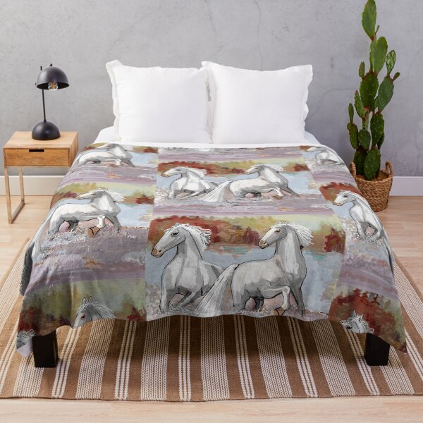 Item preview, DASHING WHITE HORSES designed and sold by dorcas13.