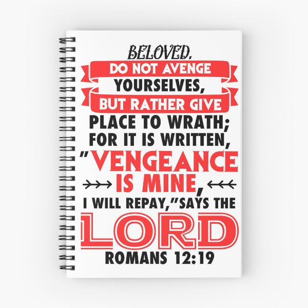 Item preview, Romans 12:19 designed and sold by plushism.