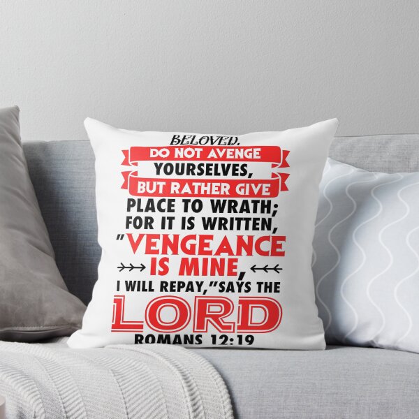 Item preview, Romans 12:19 designed and sold by plushism.