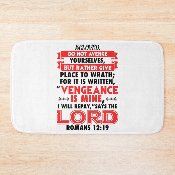 Item preview, Romans 12:19 designed and sold by plushism.