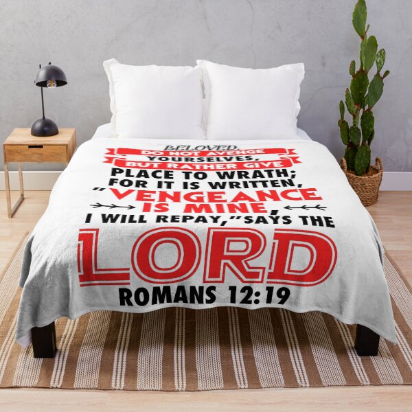 Item preview, Romans 12:19 designed and sold by plushism.