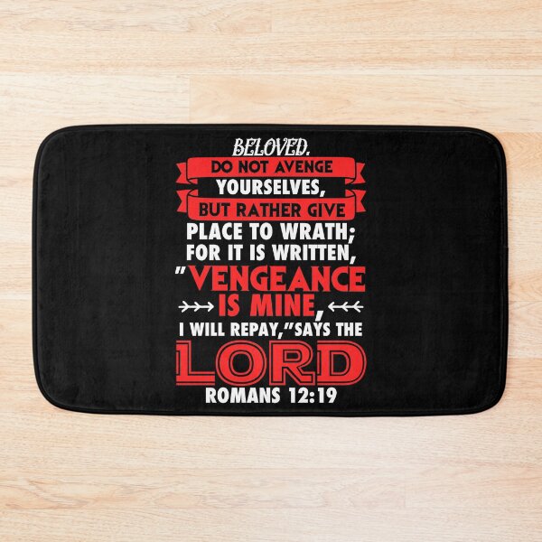 Item preview, Romans 12:19 Vengeance Is Mine Says The Lord designed and sold by plushism.