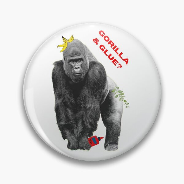 Item preview, What happens when a Gorilla gets hold of a bottle of glue? 1 designed and sold by AnnaBBS.