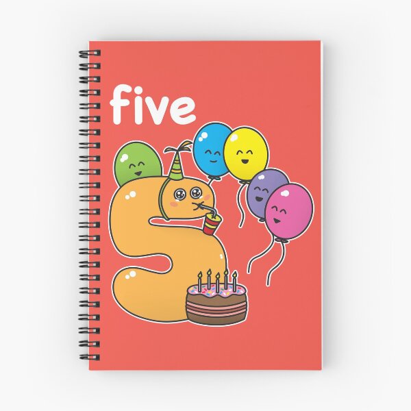 Item preview, NUMBER 5 BIRTHDAY designed and sold by MazOne2One.