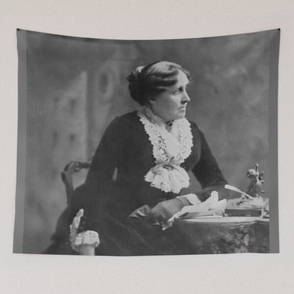 Item preview, Louisa May Alcott designed and sold by Morticia Dreadful.