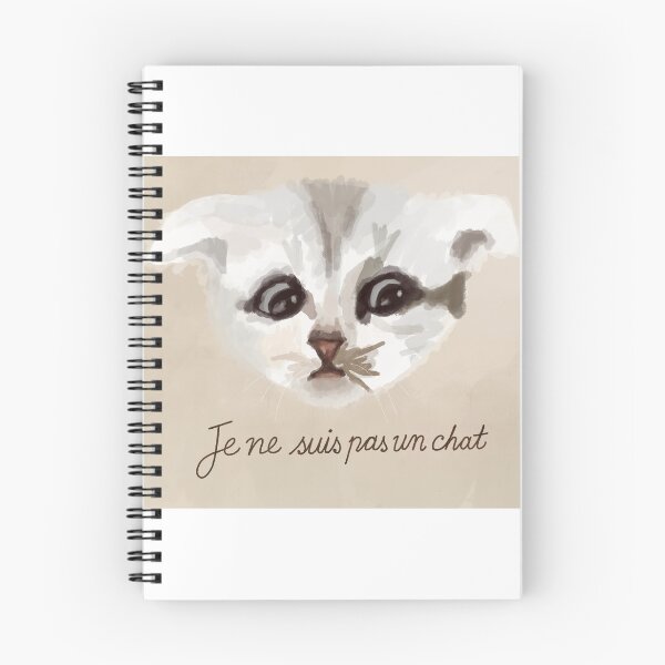 Item preview, Je Ne Suis Paw - Magritte Lawyer Cat designed and sold by sgtsatchel000.
