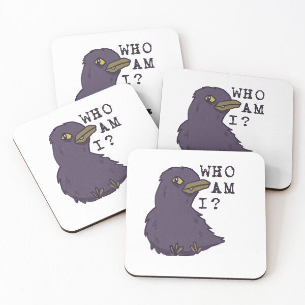 Item preview, existential raven designed and sold by dearestgoblin.