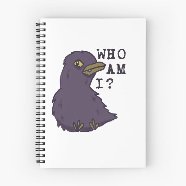 Item preview, existential raven designed and sold by dearestgoblin.