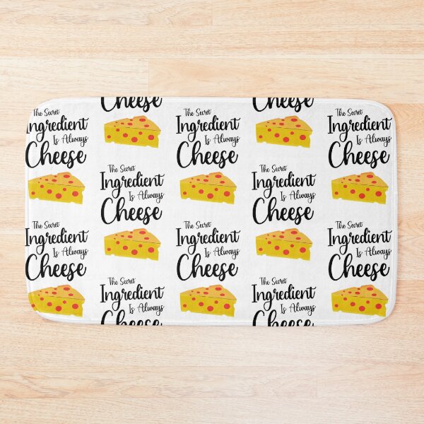 Item preview, The Secret Ingredient Is Always Cheese designed and sold by PinkPandaPress.