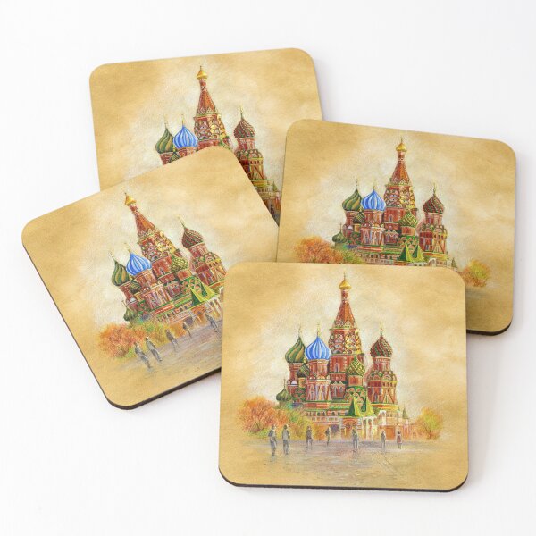 Item preview, Sant Basil's Cathedral in Red Square of Moscow. designed and sold by Natalia  Tan.