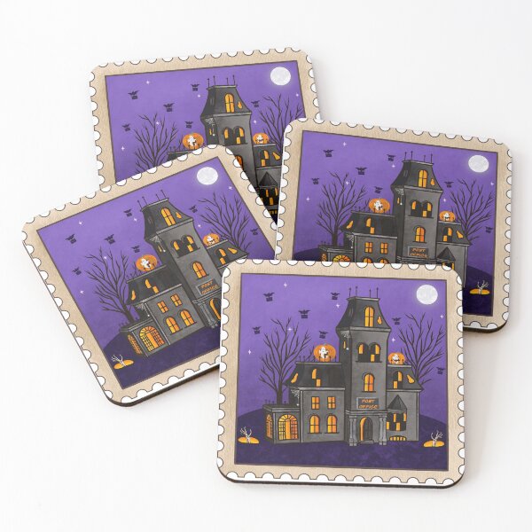 Item preview, Oficina de correos de Halloween designed and sold by ArtPrintFactory.