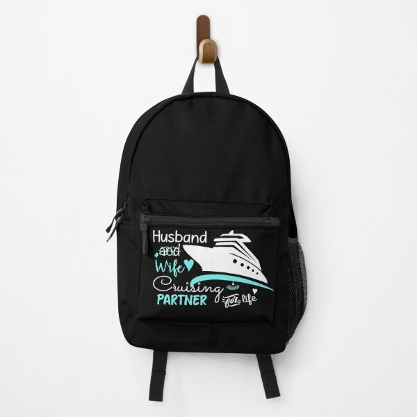 Item preview, Husband and Wife Cruising Partner for Life Cruise - Tee Has Sailing Ship Gift Idea designed and sold by NSTeeDesign.