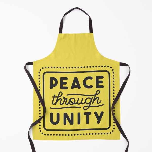 Item preview, Peace Through Unity inspairing meaningfull thought design designed and sold by micreations.