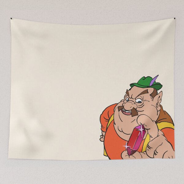 Item preview, High quality re-draw of morshu the shopkeeper. He wants your rupees. designed and sold by RansRoom.